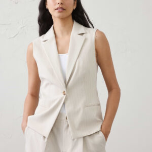 long lapel vest