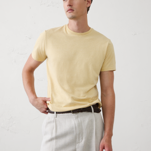 standard fit premium wash crew neck t shirt