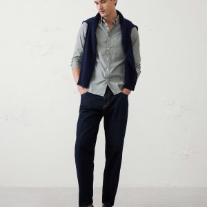 slim fit oxford shirt