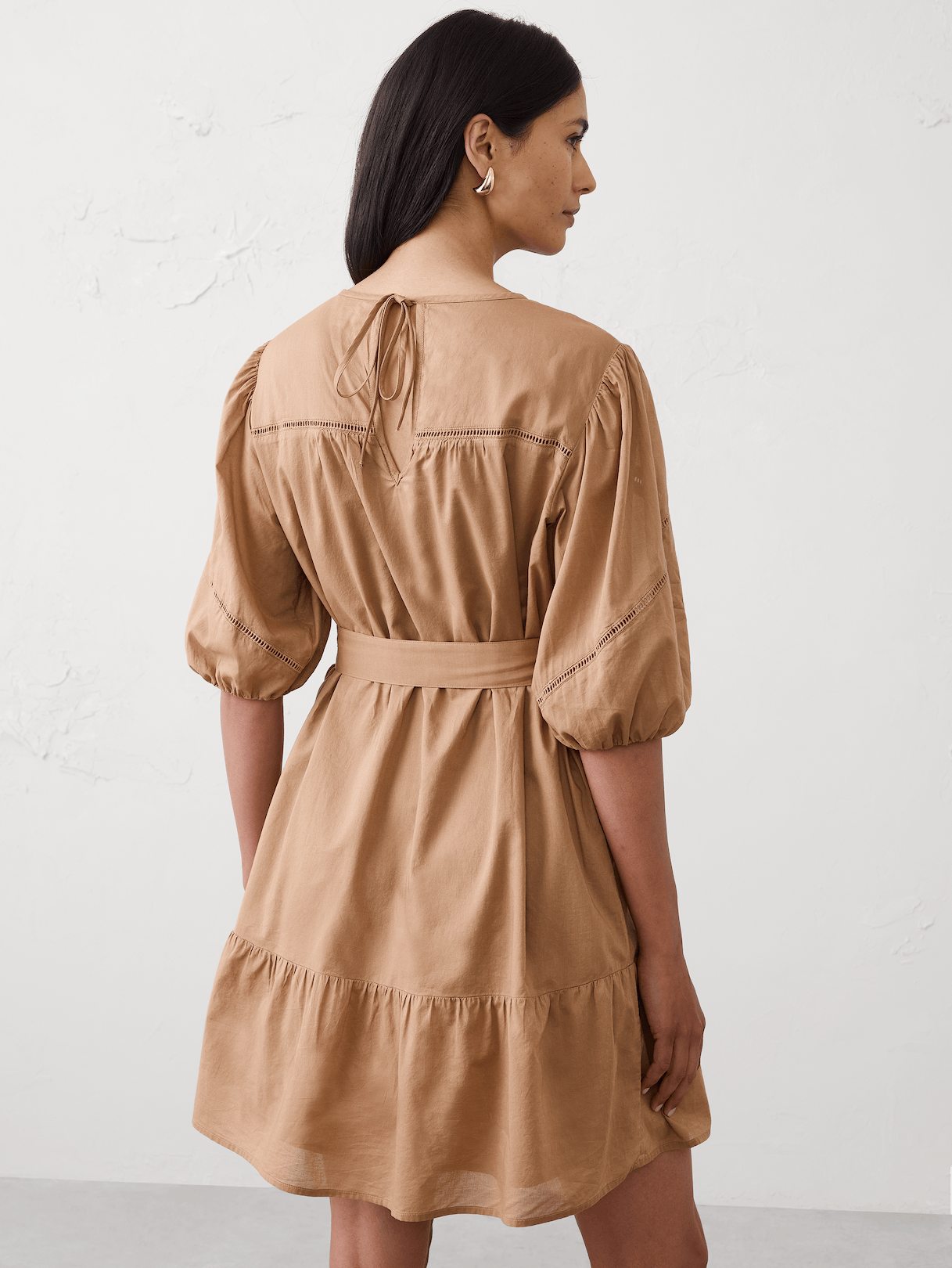balloon sleeve mini dress balloon sleeve mini dress