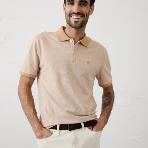 standard fit pique polo
