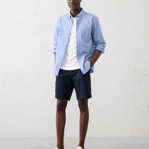 slim fit softwash cotton shirt