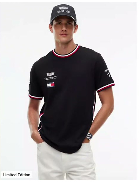 tommy x cadillac fl@ team driver 11 replica t shirt