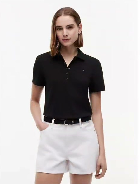 classic fit stretch cotton polo
