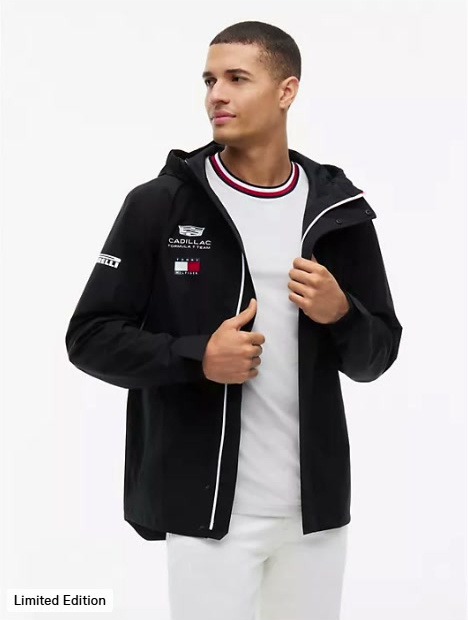 tommy x cadillac f1® team replica windbreaker
