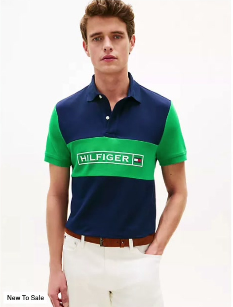 regular fit wicking pique polo