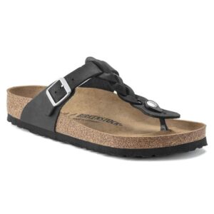 gizeh braided oiled leather festival fuchsia