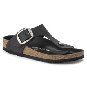 gizeh big buckle natural leather oiled