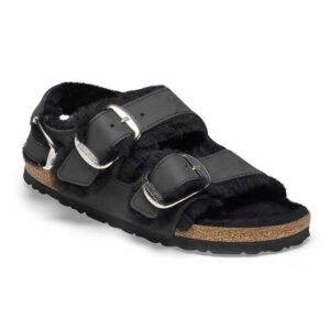 Витрина milano big buckle shearling natural leather oiled