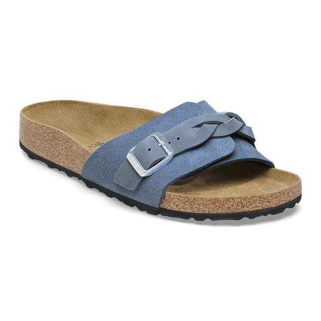 oita braided suede leather taupe oita braided suede leather taupe