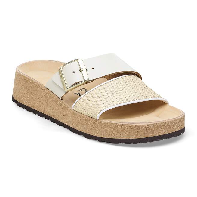 almina raffia natural leather/synthetics almina raffia natural leather/synthetics