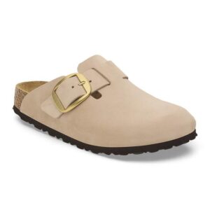 boston big buckle nubuck leather