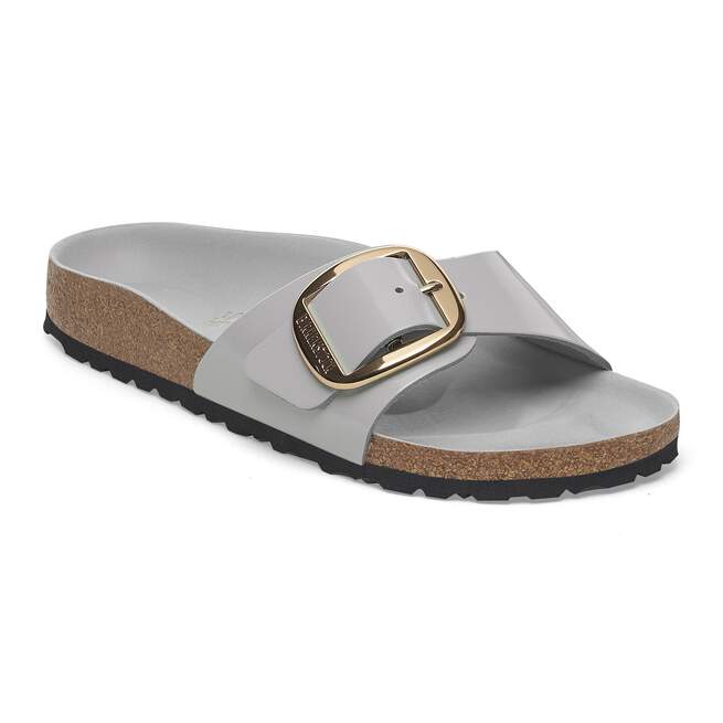 madrid big buckle natural leather patent madrid big buckle natural leather patent