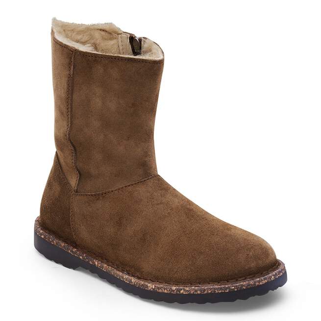 uppsala zip shearling suede leather uppsala zip shearling suede leather