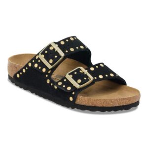 arizona rivet suede leather