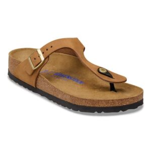 gizeh soft footbed nubuck leather