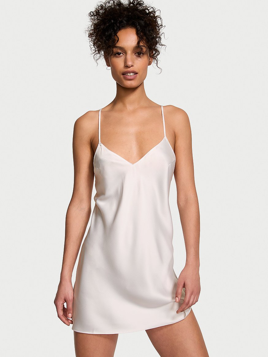 satin open back slip dress satin open back slip dress