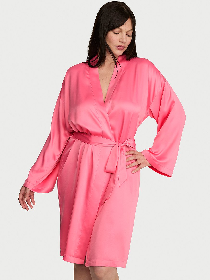 signature satin midi robe signature satin midi robe