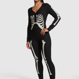 Home halloween thermal onesie