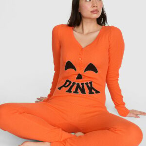 Home halloween thermal onesie