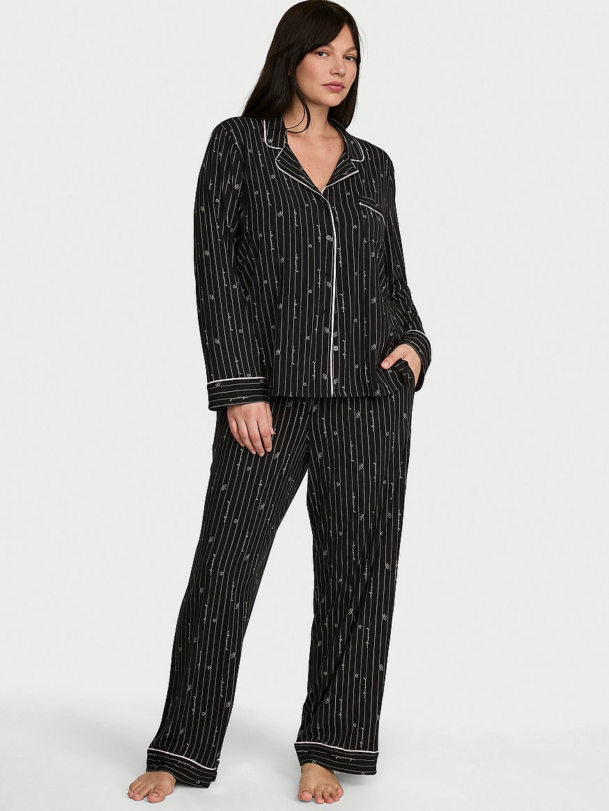 sosoft™ modal long pajama set sosoft™ modal long pajama set