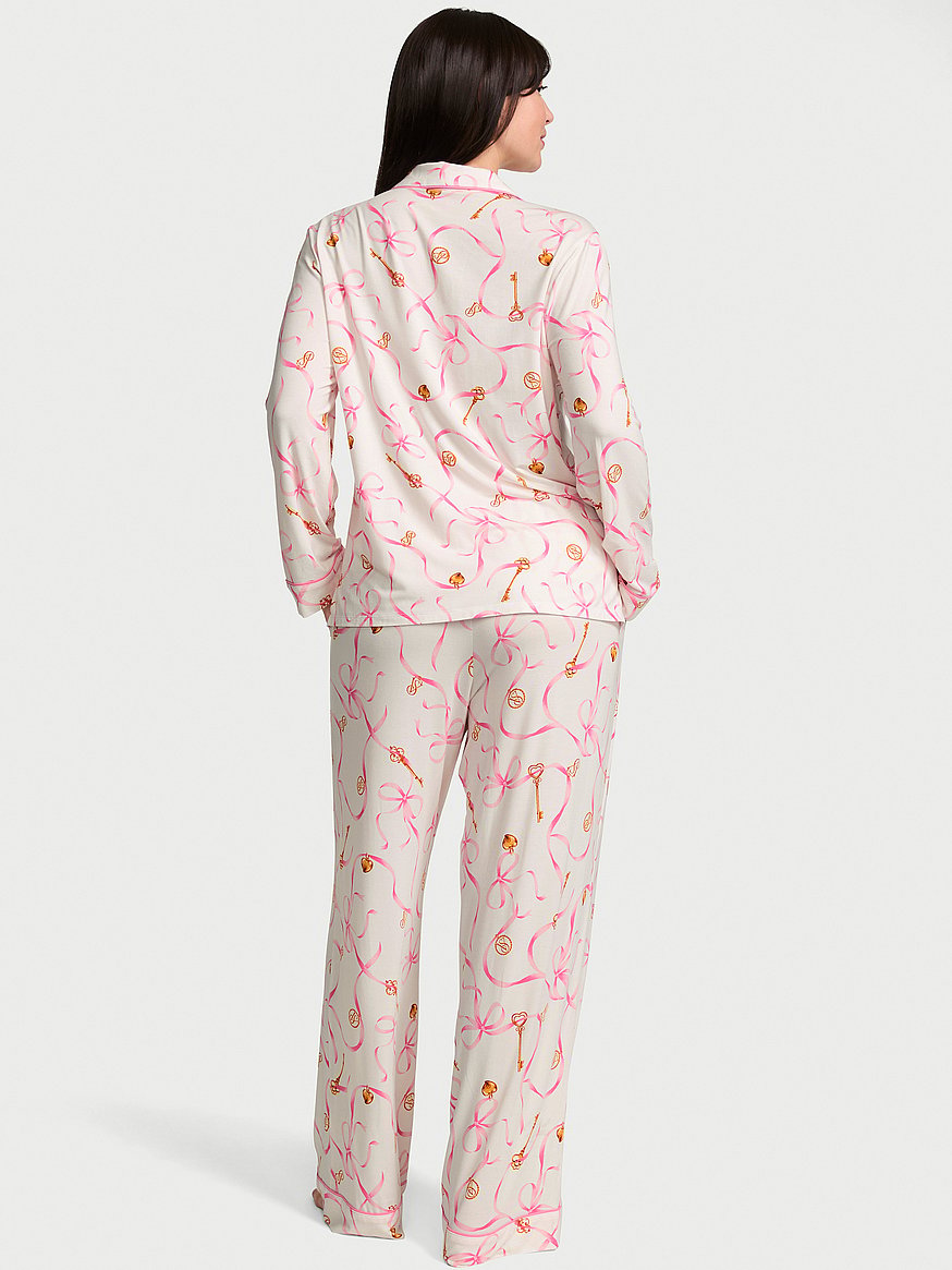 sosoft™ modal long pajama set sosoft™ modal long pajama set