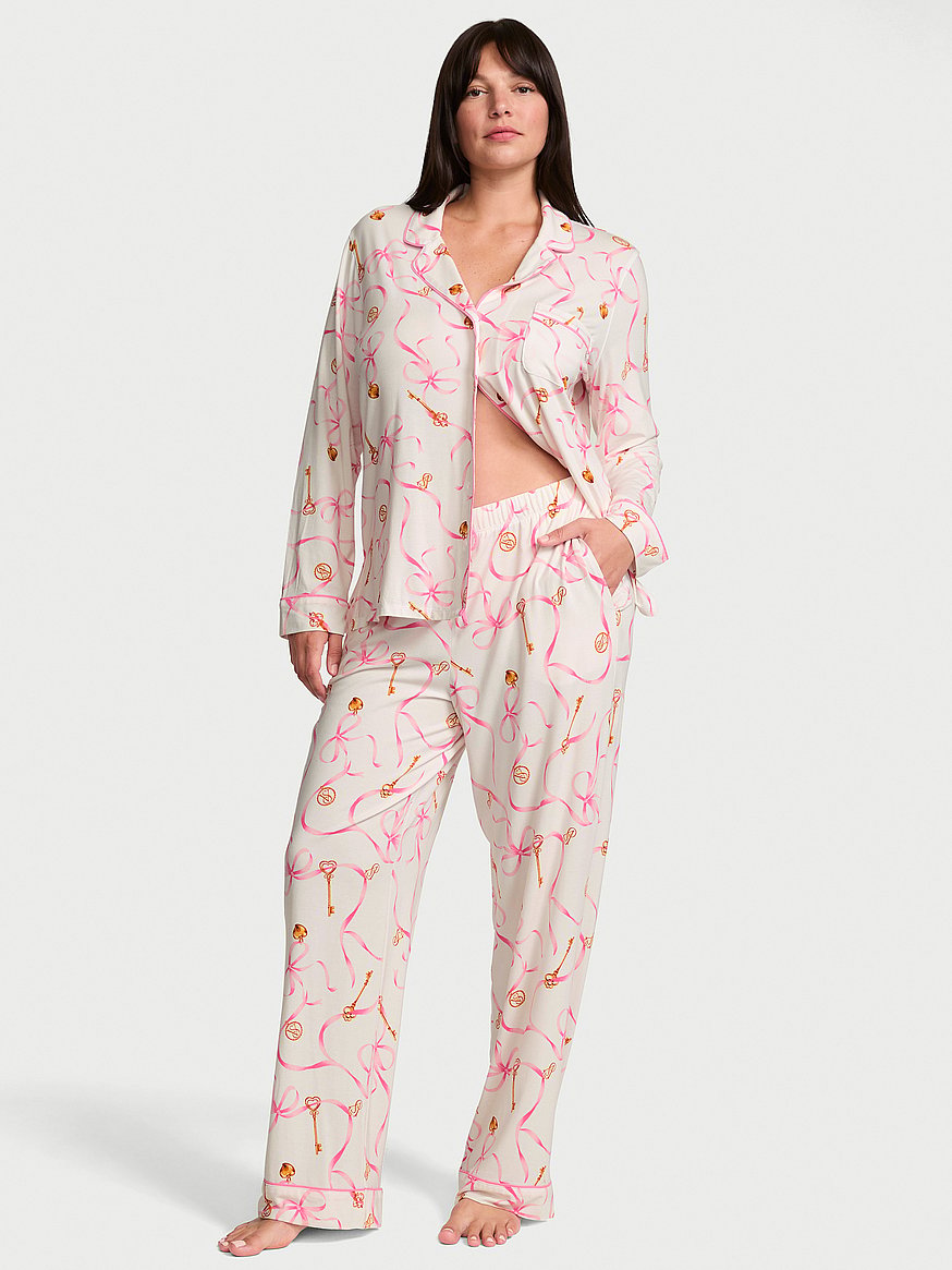 sosoft™ modal long pajama set sosoft™ modal long pajama set