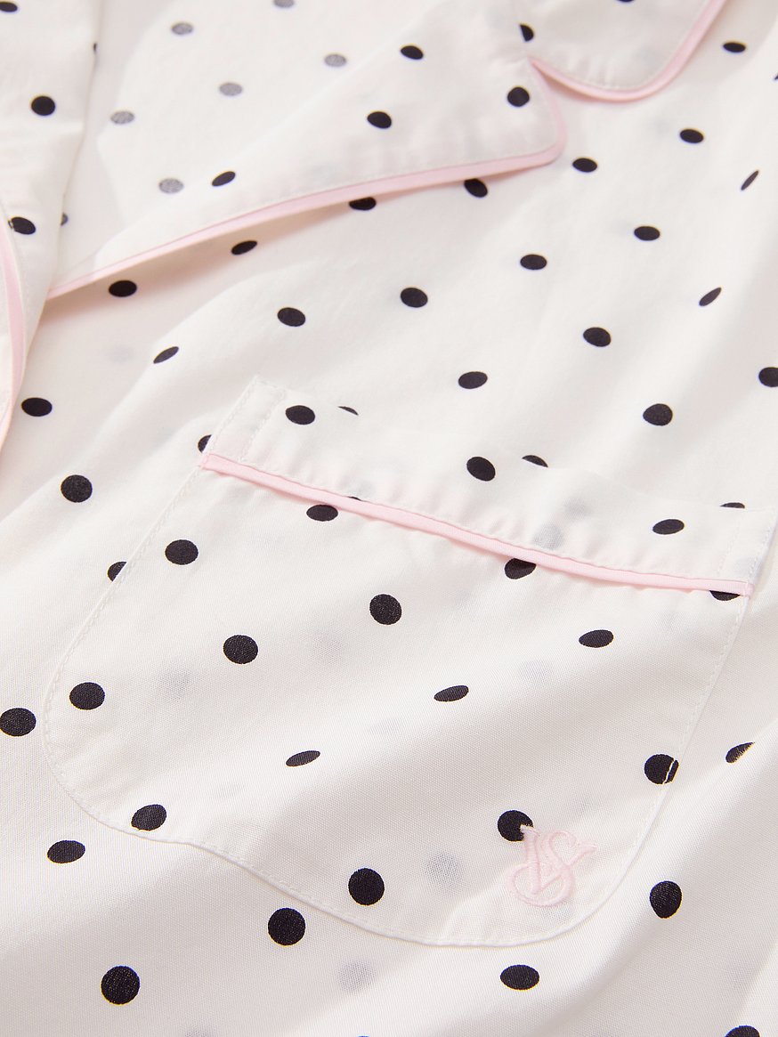 heritage cotton short pajama set heritage cotton short pajama set