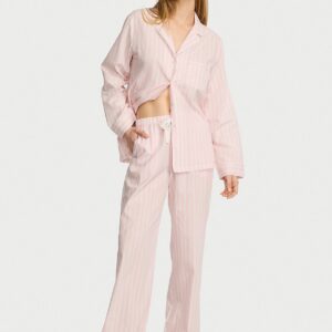 heritage cotton long pajama set