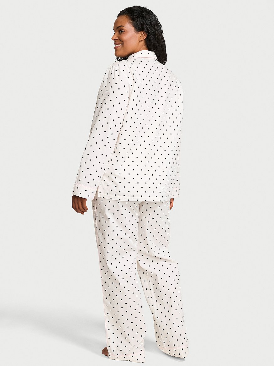heritage cotton long pajama set heritage cotton long pajama set