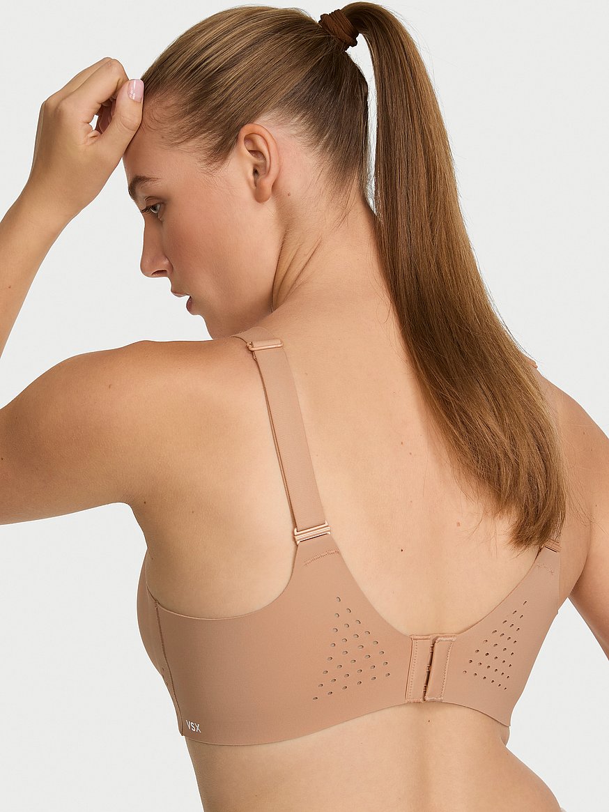 vsx featherweight™ medium v neck sports bra vsx featherweight™ medium v neck sports bra