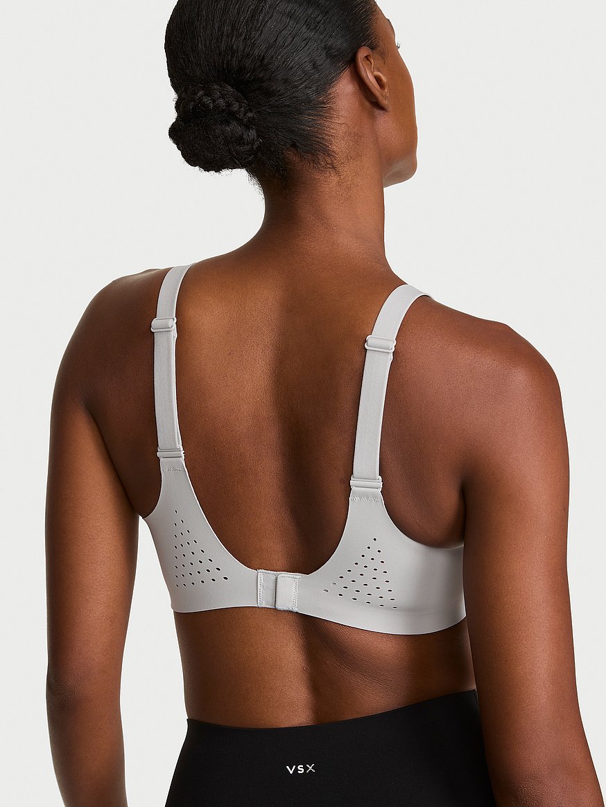 vsx featherweight™ medium v neck sports bra vsx featherweight™ medium v neck sports bra
