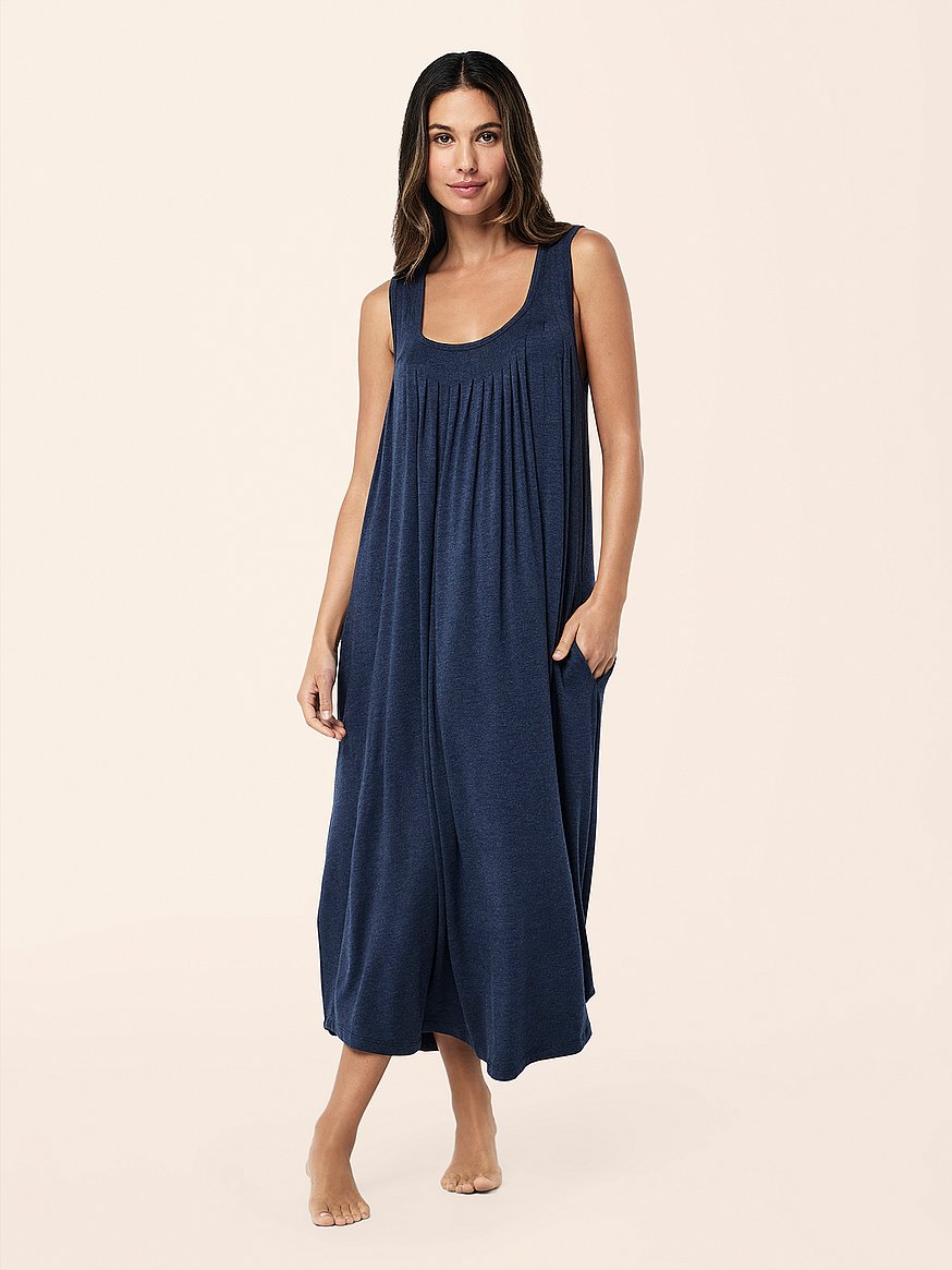 kate modal soft pleat nightie kate modal soft pleat nightie