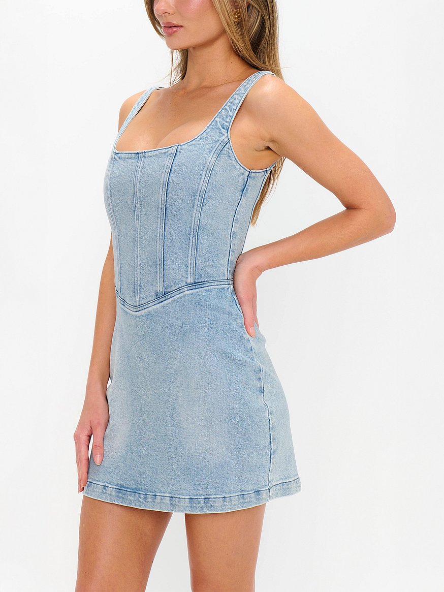 corset mini dress corset mini dress