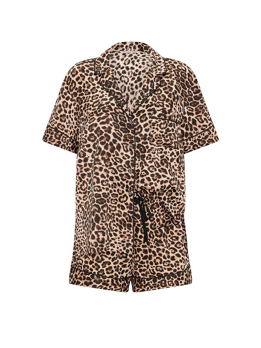 signature satin short pajama set signature satin short pajama set