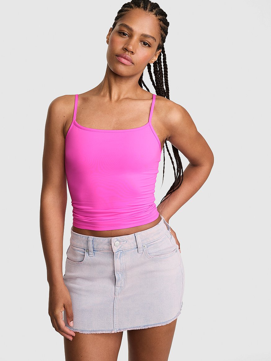 pink base stretch™ cami pink base stretch™ cami