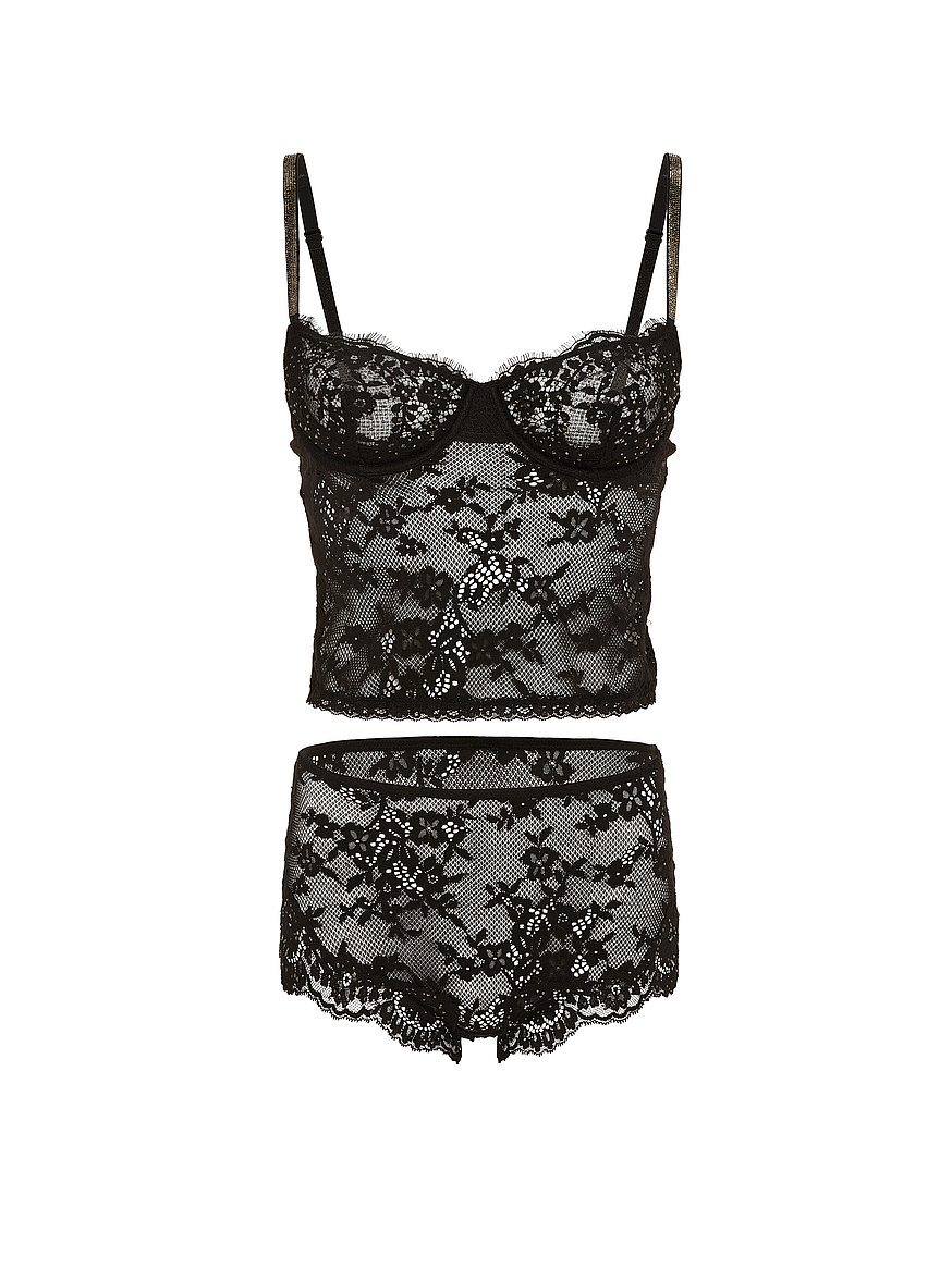 wicked twinkle lace cami & shortie set wicked twinkle lace cami & shortie set