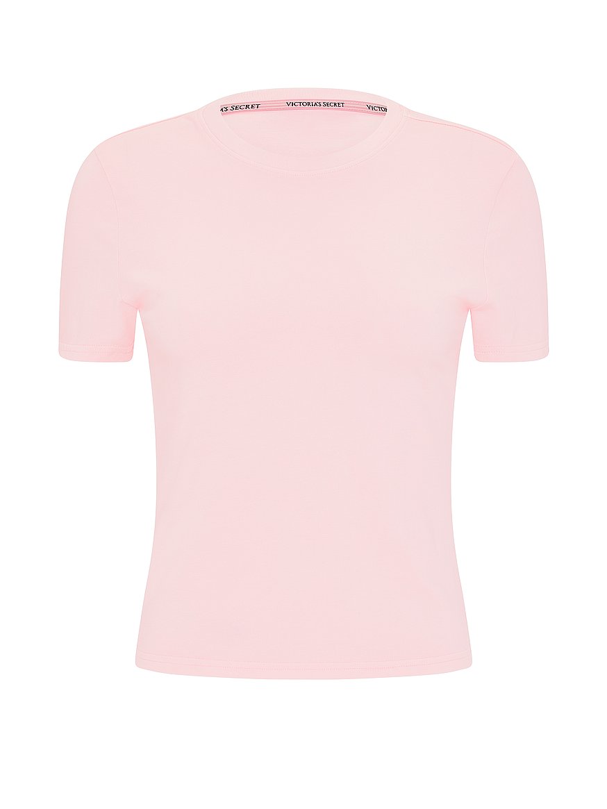stretch cotton fitted tee stretch cotton fitted tee