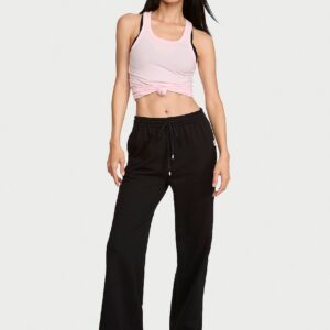 iconic fleece wide leg sweatpant