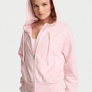 iconic fleece full zip hoodie