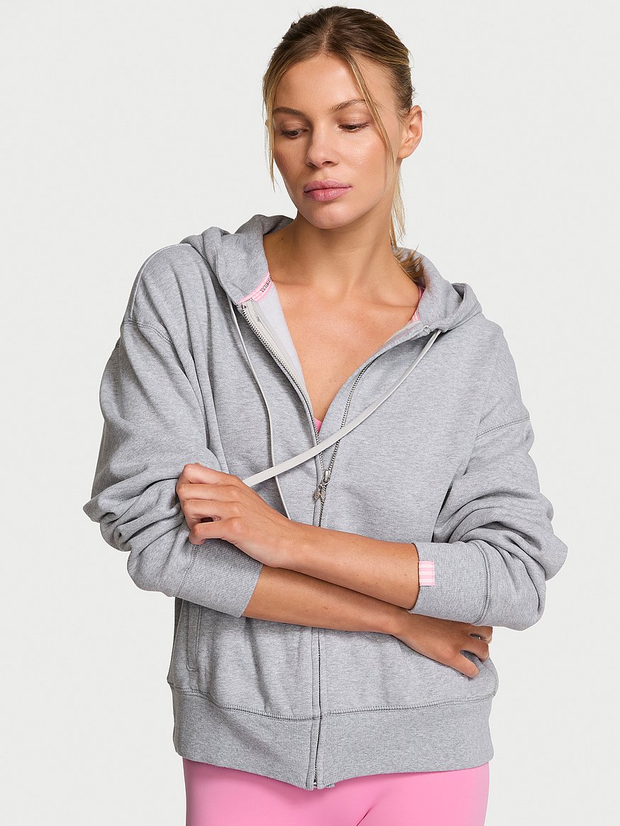 iconic fleece full zip hoodie iconic fleece full zip hoodie