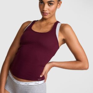 relaxed rib boyfriend tank top