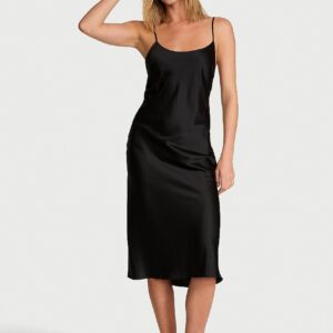 Витрина satin midi slip dress