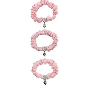 Home 3 pack heritage stripe skinny charm scrunchie set