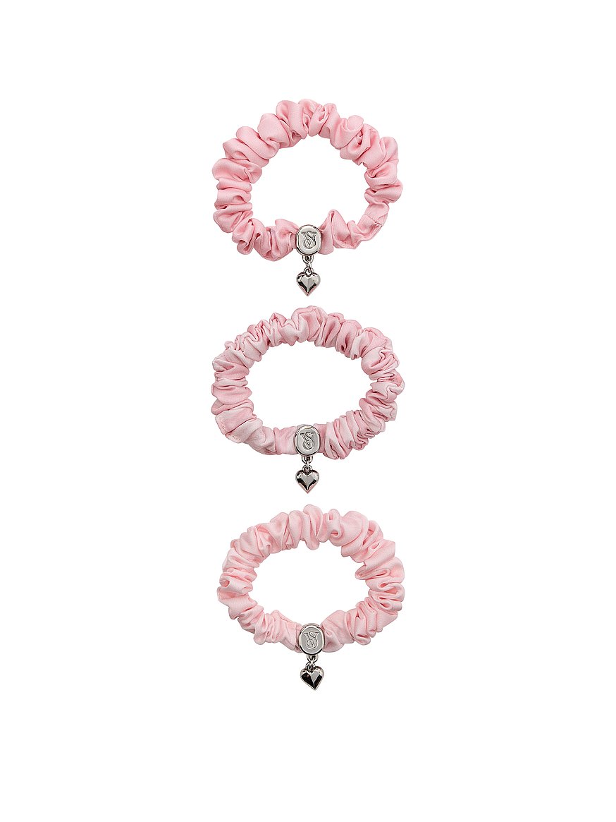 3 pack heritage stripe skinny charm scrunchie set 3 pack heritage stripe skinny charm scrunchie set
