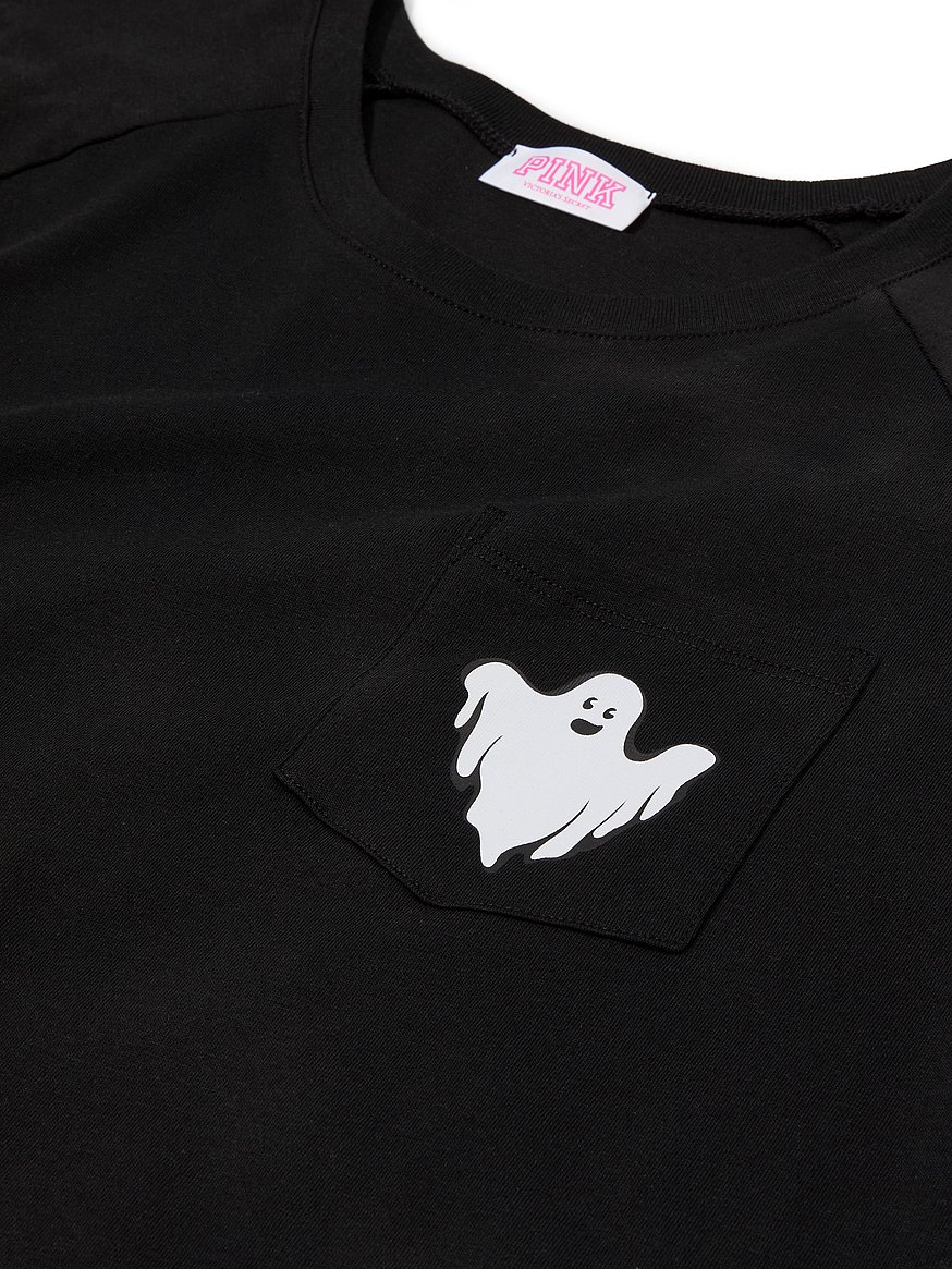 cotton raglan sleep tee cotton raglan sleep tee