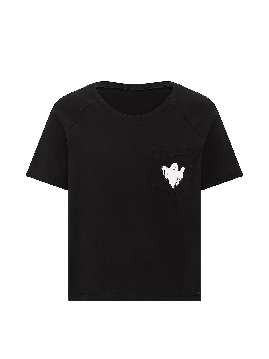 cotton raglan sleep tee cotton raglan sleep tee