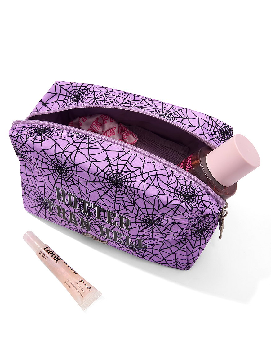 top zip makeup bag top zip makeup bag