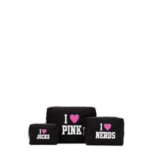 Home makeup bag trio