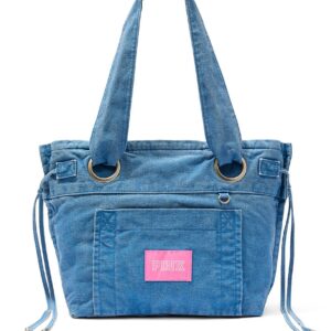 Home canvas flat bottom tote bag